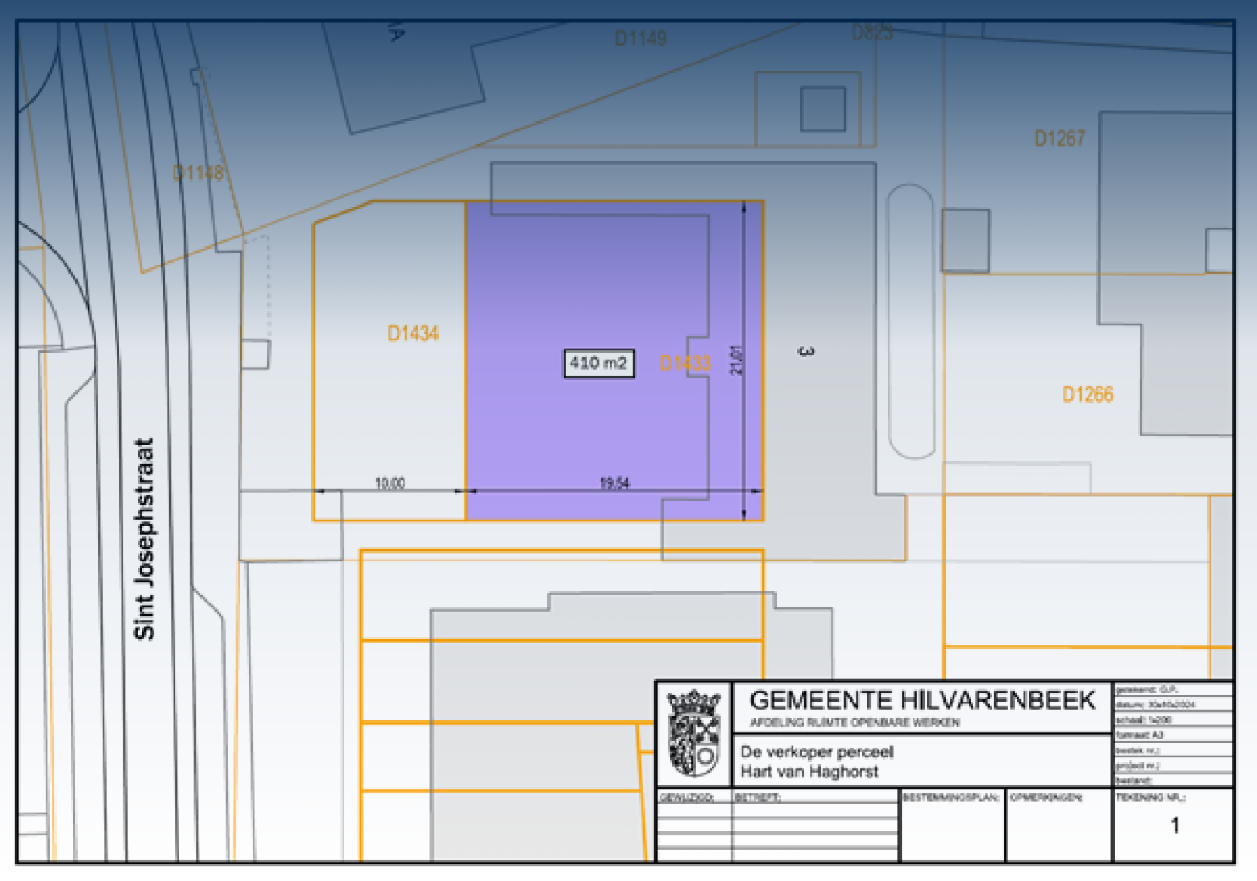 Gloudemans - tender light bouwkavels gemeente Hilvarenbeek